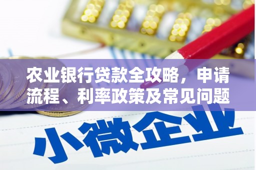 罗源农业银行贷款全攻略，申请流程、利率政策及常见问题解析