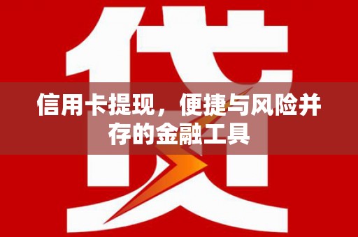 罗源信用卡提现，便捷与风险并存的金融工具