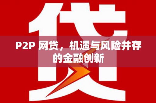 罗源P2P 网贷，机遇与风险并存的金融创新