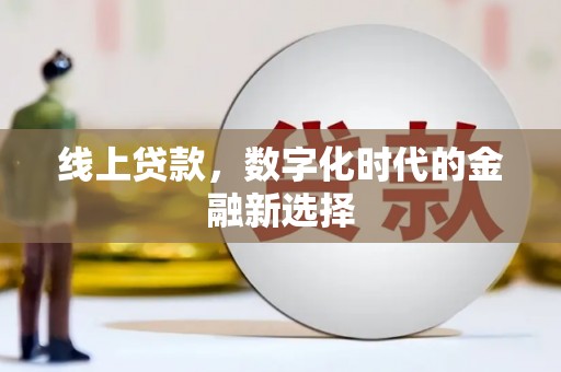 罗源线上贷款，数字化时代的金融新选择
