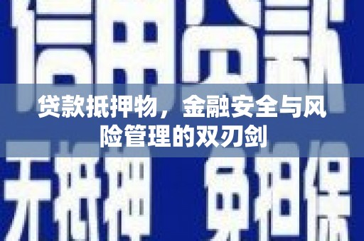罗源贷款抵押物，金融安全与风险管理的双刃剑