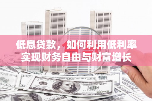 罗源低息贷款，如何利用低利率实现财务自由与财富增长